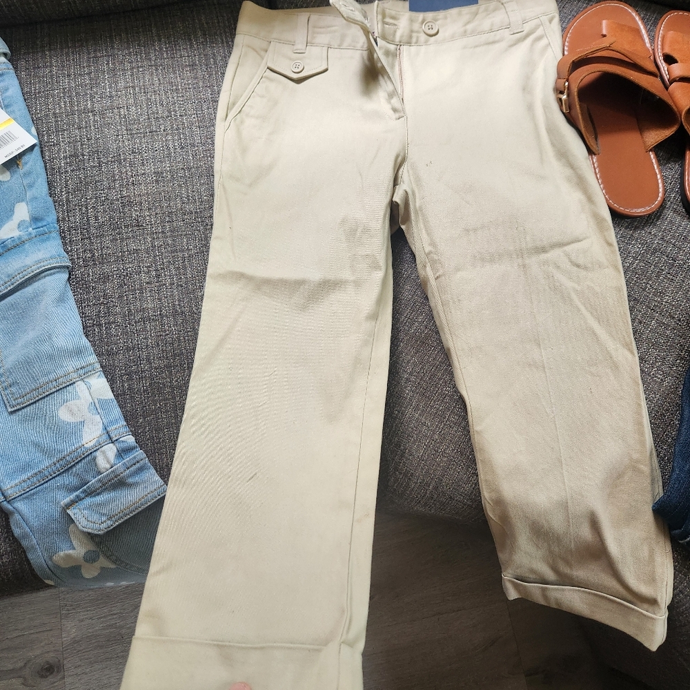 Nautica Khaki School Uniform Pants